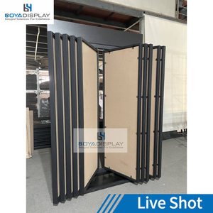 Tùy Chỉnh Biểu Tượng Kích Thước Đơn Lập 2.0Mm Độ Dày Kim Loại Đu Cánh Tay Treo Nhỏ Thảm Mẫu Thảm Hiển Thị Đứng/Giá Cho Cửa Hàng - Product Image 5