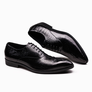 Chaussures de mariage haut de gamme, polyvalentes, décontractées, en cuir durable, confortables, respirantes et légères, pour occasions formelles. - Product Image 6