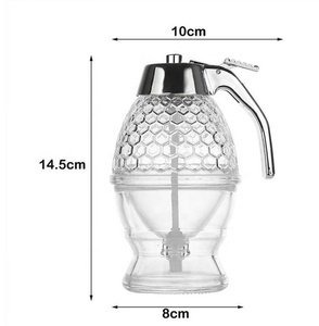Squeeze Bottle Honey Jar Container <strong>Bee</strong> Drip Dispenser Kettle Storage Pot Stand Holder Juice Syrup Cup Home <strong>Kitchen</strong> <strong>Accessories</strong> - Product Image 5