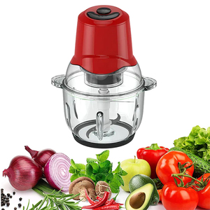 500W 2L玻璃碗多功能电动食品处理器蔬菜肉类搅拌机家用厨房电器 - Product Image 3