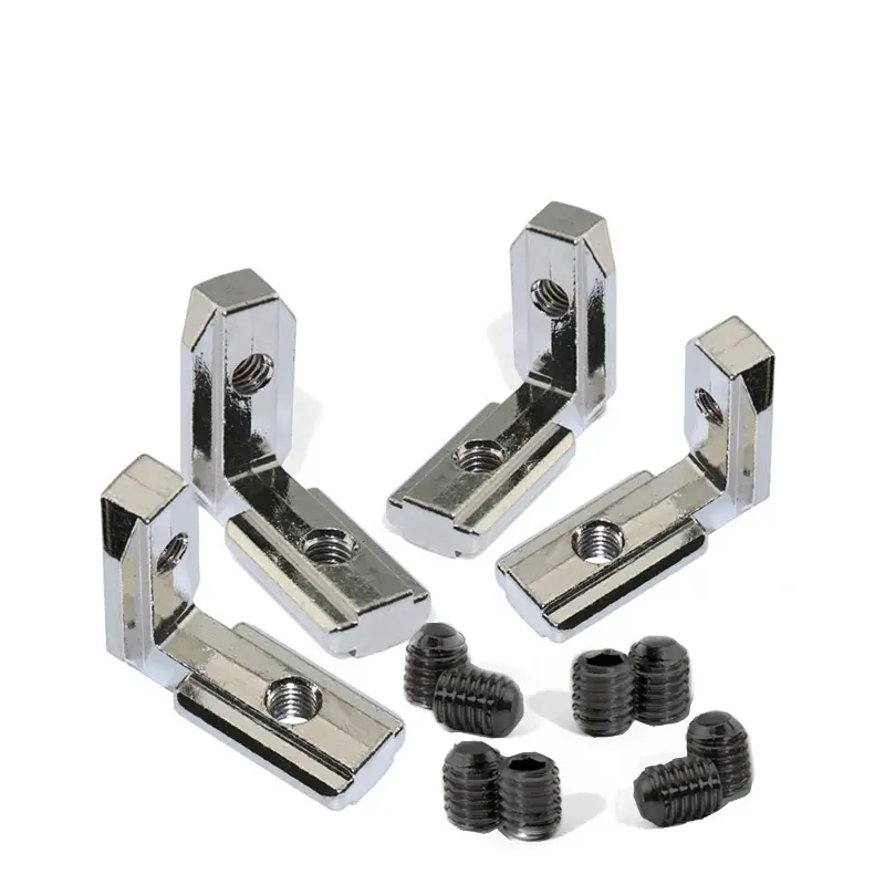 Corner groove connector 2020 / 3030 / 4040 / right angle L type aluminum profile connection