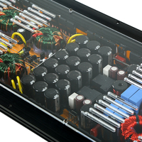 Amplificateur de voiture monoblock, amplificateur de voiture haute puissance, couvercle en acrylique, amplificateur de voiture Teampie TP-4000. Panneau arrière d'amplificateur en acrylique 1D