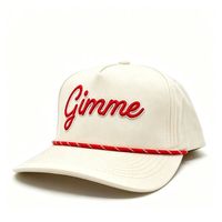 Gorra de Golf Personalizada de Alta Calidad, 5 Paneles, Tela de Poliéster, Orificios de Ventilación Laterales Cortados con Láser, Unisex, Ajustable, Cierre a Presión, Diseño de Hoja
