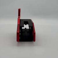 Glissière de guidage de chaîne rouge en alliage d'aluminium pour XR250 BAJA - Protection de bras oscillant robuste et résistante à l'usure - Pièce de rechange - Garantie 6 mois