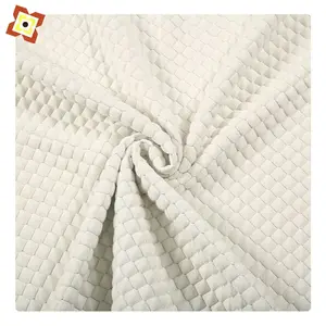 Fashionable Design Breathable Jacquard Mattress Fabric 100% Polyester For Knitted jacquard damask ticking