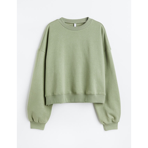 Sudadera personalizada de manga larga de estilo informal para mujer transpirable 100% algodón para invierno con logotipo frontal - Product Image 1