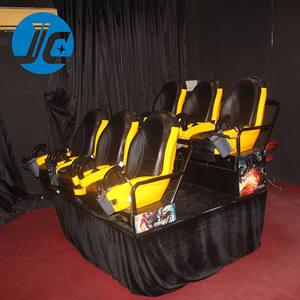 屋内遊び場インタラクティブ素晴らしいシミュレーターシネマ5D車の運転シミュレーターゲーム雪風バブル特殊効果 - Product Image 1