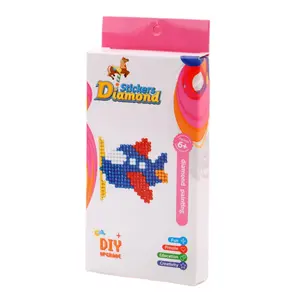 5D DIY dibujos animados niños diamante redondo DIY pegatinas completo taladro diamante Kits