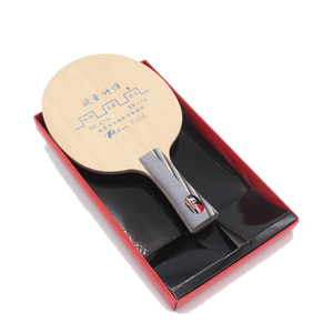 Palio TOM Professional Training 5 bois 4 carbone Fibre de carbone 9 plis OFF+ Attaque rapide Raquette de tennis de table pour la puissance - Product Image 1
