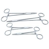 Pinces chirurgicales Kelly à verrouillage de précision 5,5 pouces en acier inoxydable