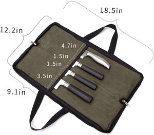 Muestra Gratuita, Bolsa de Herramientas de Cocina Portátil para Viajes y Campamentos, Personalizable al por Mayor, Impermeable, Organizador, Bolsa para Cuchillos - Product Image 1