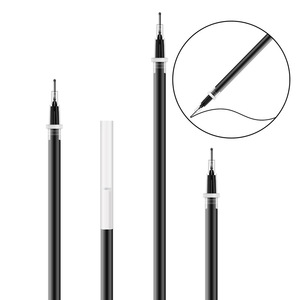 Deli A700 Gel <b>Pen</b> <b>Refill</b> 0.35mm Black Full Needle 20pcs Smooth Writing Office School Use - Product Image 4