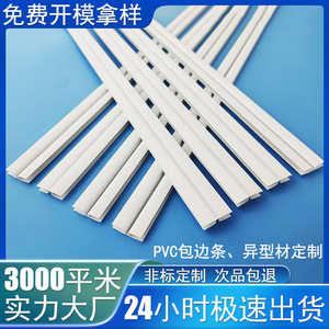 Banda de PVC YQ en forma de U, tira de sellado de bordes de plástico para molduras de muebles - Product Image 3