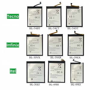 แบตเตอรี่โทรศัพท์มือถือสำหรับ infinix Hot 8 10 11s Smart 5 6 Note 8 12I 12 VIP แบตเตอรี่เดิมสำหรับ tecno Spark 4 5 6 Go POP 7 - Product Image 1