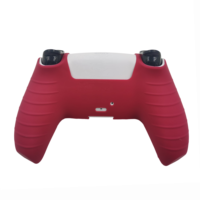 Housse en silicone pour manette PS5 pour manette sans fil DualSense Edge PS5, protection antidérapante pour PS5