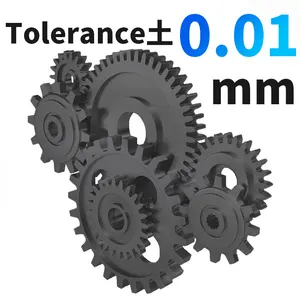 CNC thép/không gỉ/đồng/Nylon/Nhựa/POM thẳng thúc đẩy xoắn ốc bevel Worm bánh răng tùy chỉnh bánh m0.5 M1 m1.5 M2 M2.5 M3 M4 M5 M6 - Product Image 4