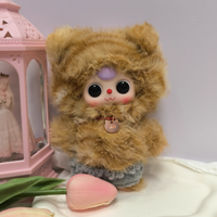 Vente en gros pendentif poupée mignonne en vinyle résine PVC petites filles milliard chat Weng peluche boîtes mystère Offre Spéciale bébé jouet Intelligence AI