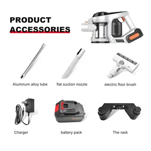 2023 hotsale 18Kpa Sem Fio Portátil Handheld Vacuum Cleaner Ciclone Bagless Vara Vacuum com Filtro De Esponja Lavável para Casa