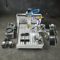 Routeur CNC rotatif 3D 5 axes 2030 3040 3060 4060 5080 haute précision refroidi par eau pour gravure et sculpture sur aluminium et bois