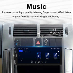 1 Din Android Écran de voiture 6.9 pouces Universel MP5 Autoradio Stéréo Lecteur USB port AUX BT - Product Image 6