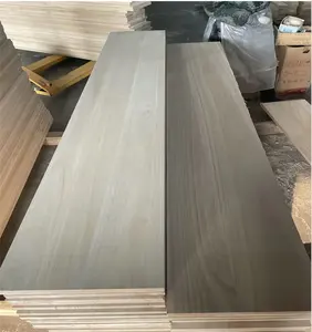 Wholesale Price Coffins Wood Board Paulownia Edge Glue Panels Casket Wood