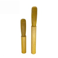 Sifflet de signalisation GANYU en bois de haute qualité pour la survie en extérieur, un seul ton, équipement de pêche portable 26x3cm/20x3cm
