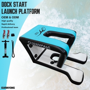 Le Dockstarter Feuille Launch Pad Plate-forme Hydrofoil Gonflable 2025 Dock Starter pour Hydro-foiling Launch Pad Water Sports - Product Image 2