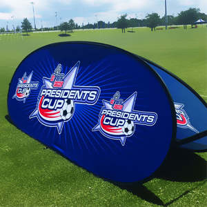 Banner personalizado <span class=keywords><strong>de</strong></span> línea lateral tejido <span class=keywords><strong>de</strong></span> punto actividad gráficos personalizados Pop Out Banner para campo <span class=keywords><strong>de</strong></span> golf - Product Image 5