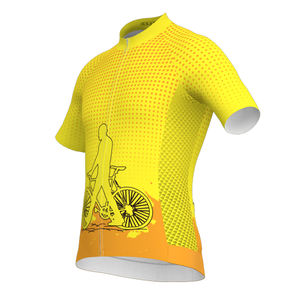 HIRBGOD – maillot de cyclisme haut de gamme pour hommes, sangle antidérapante, vêtement de vélo de <span class=keywords><strong>route</strong></span>, coupe ajustée, <span class=keywords><strong>tenue</strong></span> de vélo en plein air, maillot de cycliste d'été - Product Image 4