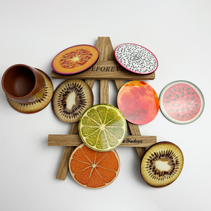 Posavasos de Bar Antiadherentes, No se Levantan los Vasos, Entrega Rápida, Posavasos de MDF en Blanco para Sublimación con Forma de Corazón - Product Image 1