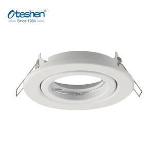 Foco de luz <span class=keywords><strong>led</strong></span> empotrado de acero, accesorio de luz de techo, redondo, Gu10, venta directa de fábrica, el mejor <span class=keywords><strong>precio</strong></span>, 2021 - Product Image 3