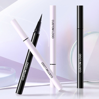 Logo Personnalisé Cosmétiques Maquillage Professionnel Noir Eye Liner Stylo Marque Privée Eyeliners Yeux Crayon Eyeliner Liquide Imperméable
