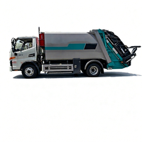 Nouveau camion compacteur de déchets JAC Junling 8 m³ avec compactage hydraulique automatique et benne de 240 L