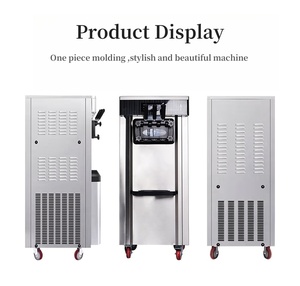 Máquina Comercial de Helados para Hacer Helados Suaves y Cremosos - Máquina de Helados, Heladería, Máquinas de Helado con Sirope - Product Image 2