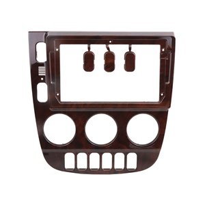 Façade d'<span class=keywords><strong>autoradio</strong></span> 9 pouces pour <span class=keywords><strong>MERCEDES</strong></span>-BENZ ML 500 (<span class=keywords><strong>W163</strong></span>) 2001-2005, kit d'installation stéréo, panneau de tableau de bord, cadre audio - Product Image 1