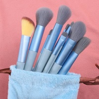 Kuas Makeup Concealer, kuas Makeup profesional, Set kuas Makeup 13-Pes dengan tas