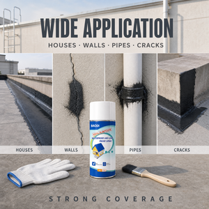 Spray Sigillante Impermeabilizzante a Rapida Asciugatura per Riparazione di Perdite in Tubi e Tetti, Sigillante per Crepe e Fughe, Rivestimento Impermeabile - Product Image 6