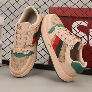 최고급 공장 직판 도매 슬립온 스니커즈 캔버스 통기성 스니커즈 디자이너 남성 스니커즈 - Product Image 3