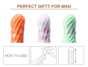Masturbateur masculin portable de poche en TPE souple 100% imperméable certifié CE avec fonction de massage vaginal - Product Image 3
