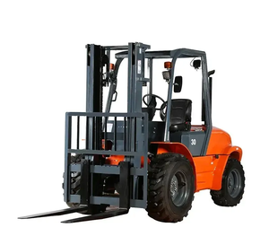 2wd 4wd משטח קשה מלגזה 3t מחוץ לכביש מלגזה עם שידור אוטומטי - Product Image 3