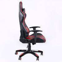 Kursi Kantor Putar, Reclining, dan Dapat Diangkat untuk Kafe Internet, Balap, Komputer, dan E-Sports, Desain Sederhana