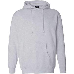 2025 sweat à capuche pour homme anti-rides anti-rétrécissement taille XXS à 2XL gris chiné L sérigraphié - Product Image 2