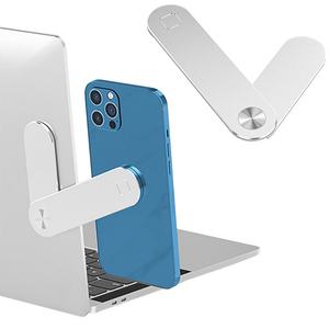 Laptop Extension Magnetic Magnet Phone Stand for <b>iphone</b> 12 13 Magnetic Laptop Universal Phone <b>Holder</b> - Product Image 1