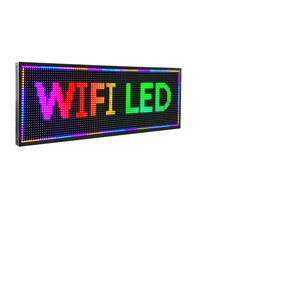 ไอเดียสินค้าใหม่สำหรับภายในอาคาร จอแสดงผล LED แบบตั้งโปรแกรมได้สีสันสดใส สำหรับลิฟต์ ร้านค้าปลีก การศึกษา รถไฟใต้ดิน และระบบนำทาง - Product Image 1