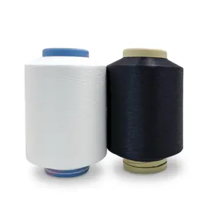 Fabricante Chino de Hilo Reciclado SCY ACY 2040 2070 70d 100% Nailon Spandex para Tejido sin Costuras y Calcetines - Product Image 1