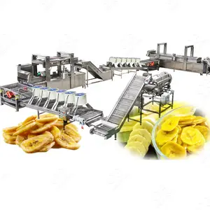 热卖菲律宾香蕉片机器工厂生产线芭蕉片制作机