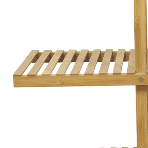 Flower <b>stand</b>, living room flower <b>pot</b> <b>stand</b>, balcony succulent floor <b>stand</b>, multi-tiered Nordic style bamboo indoor storage - Product Image 2
