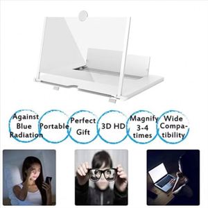แว่นขยายหน้าจอโทรศัพท์มือถือ 3 มิติ HD พร้อมขาตั้ง อุปกรณ์เสริมโทรศัพท์มือถือ - Product Image 5