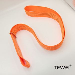 Factory Custom High Strength 100% Polyester Braided Belt 50mm <b>Wide</b> 2.2mm Thick Load Bearing Sling for Home Textile & Shoes Use - Product Image 4