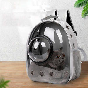 Venta Directa de Fábrica Mochila Panorámica Transparente para Gato Bolso para Mascotas Caja de Aire para Gato Mochila para Salir con Gato - Product Image 1